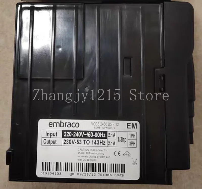 

Для платы холодильника EG VCC3 2456 07 F 14, плата привода компрессора с регулируемой частотой SDGZ11C001FL