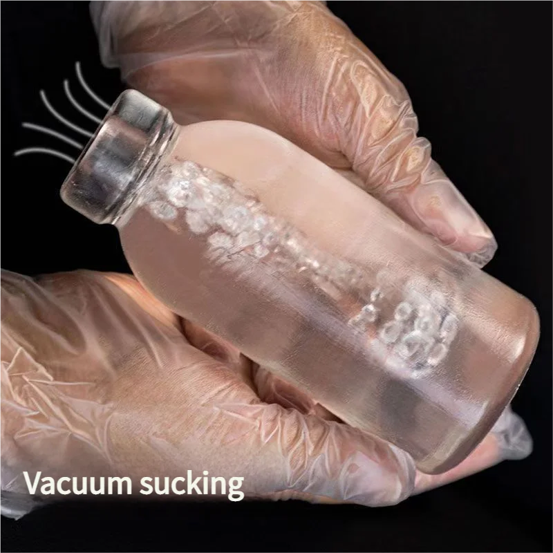 زجاجة على شكل جهاز استمناء مقلد كس المهبل تدليك البروستاتا الذكور القضيب التدريب المانع القذف الجنس لعب الكبار #4