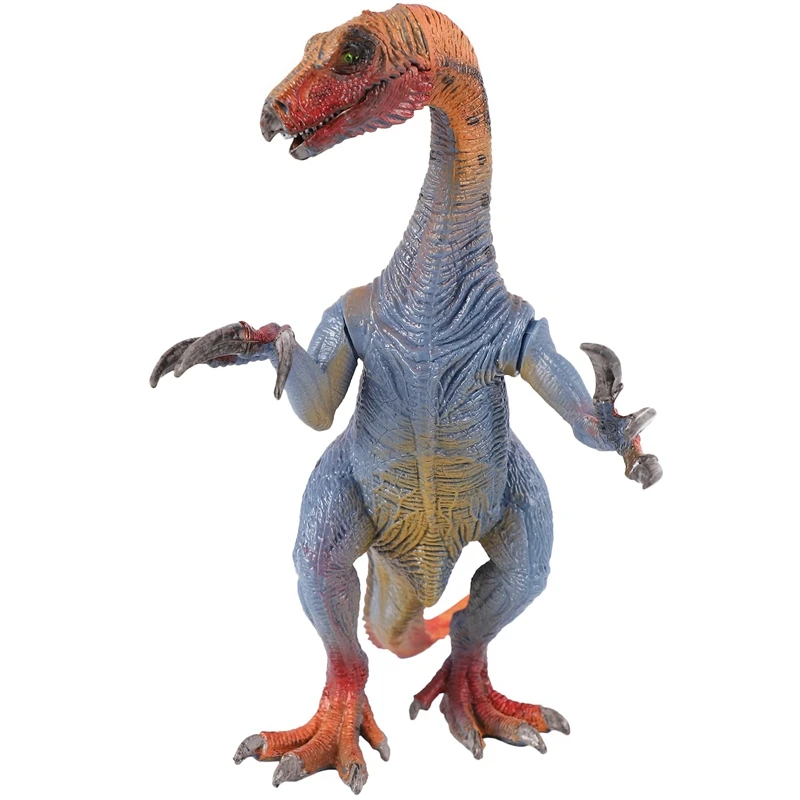 Hot Jurassic Tyrannosaurus Pterosaur Carnotaurus Dinosaurs Models Plastic Therizinosaurus Animal Action Figures Collection Toys