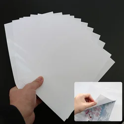 10/20/50pcs A6 Diamond Art Protective Cover Release Paper Non-stick Replacement Picture of Rhinestone Cover Tools