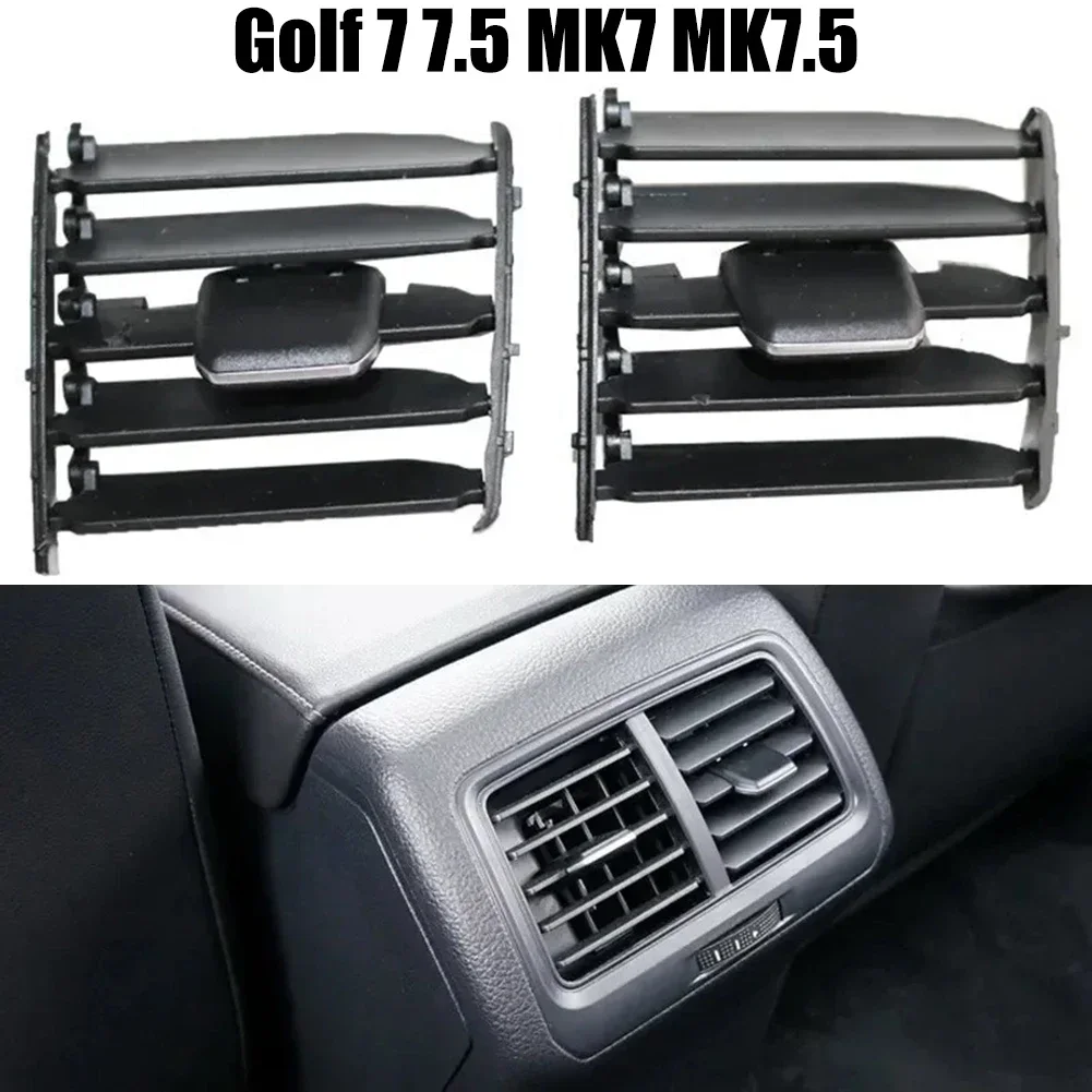 Rear AC Air Condition Vent Grill Folding Clip Trim For Golf 7 7.5 MK7 MK7.5 2013-20 5GG819203 5G0819203 Center AC Air Vent Grill