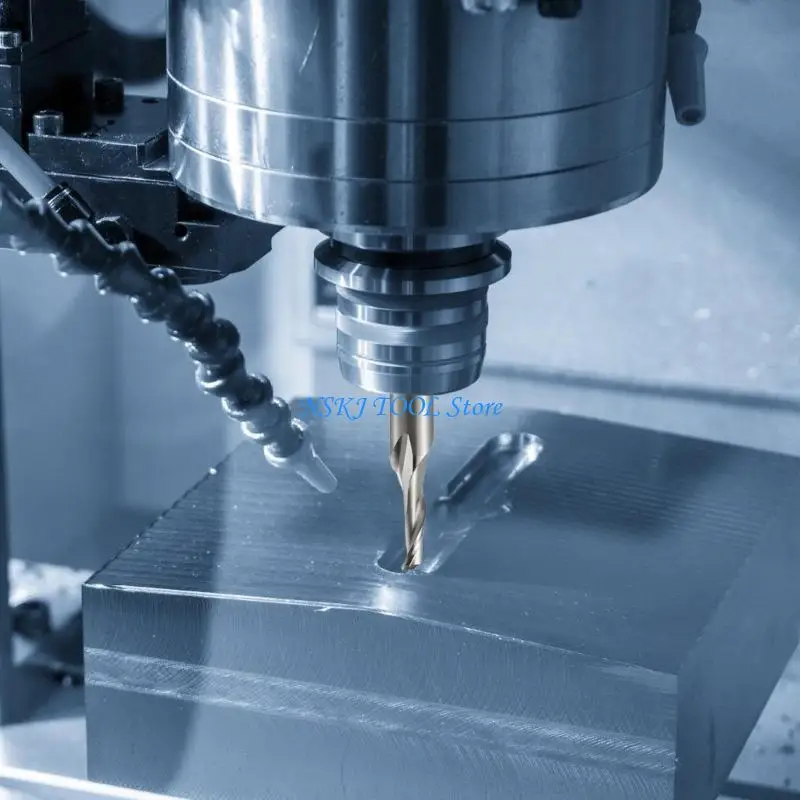 

L8RC Precise Router Bit Single Flute End Mill for Metal Highly Speed Steel Bit