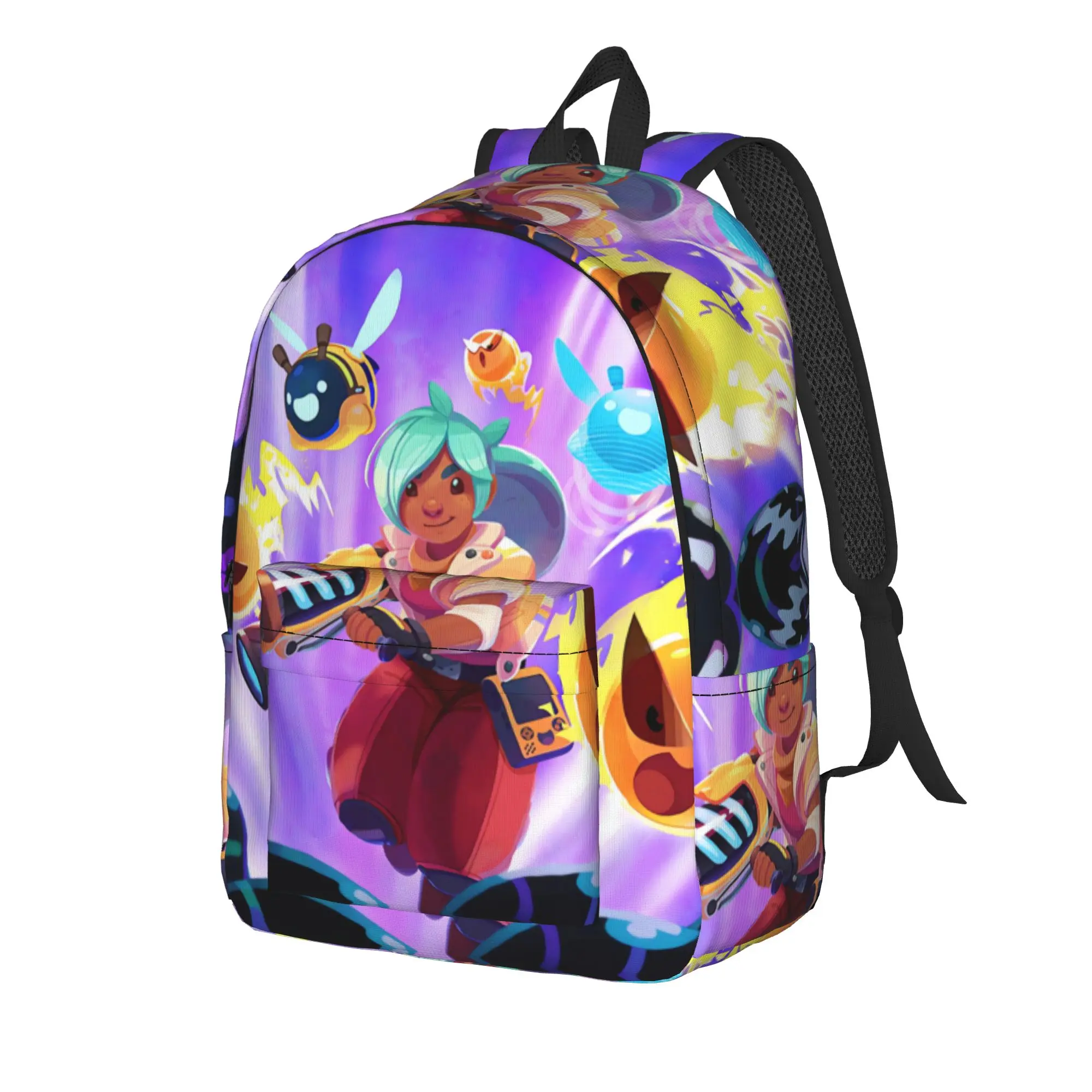 Magic Game Slime Rancher Backpack Female  Print Backpacks Polyester Kawaii High School Bags Sport Design Rucksack