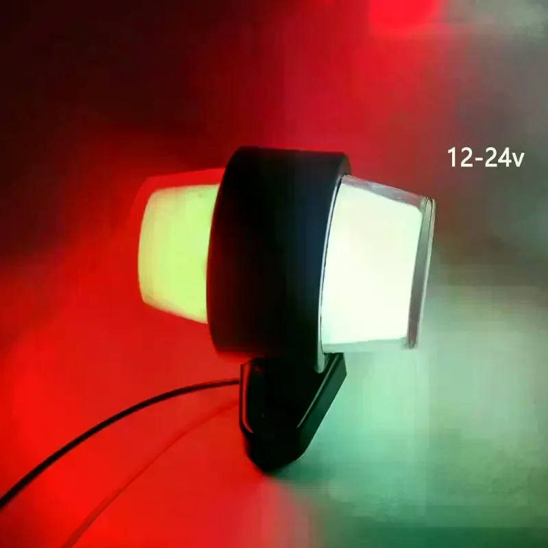 

1Pcs LED Side Rear Marker Lights 12-24V Trailer Truck Lorry Indicator Lamp Side Marker Outline Led Light DIY Accessories