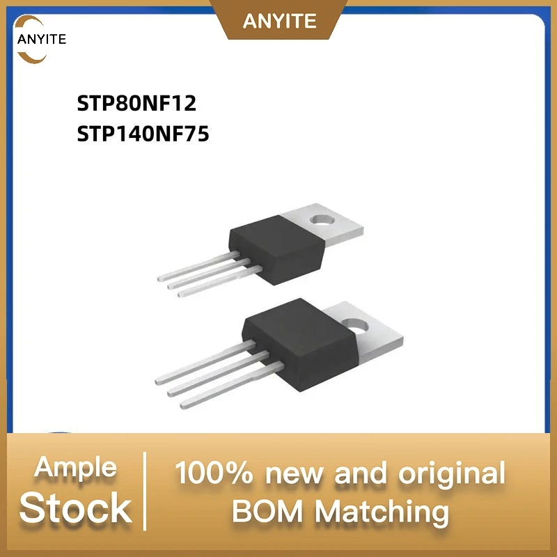 20Pcs/Lot  NewSTP80NF12   STP80NF  P80NF12 80NF12 STP140NF75   P140NF75 TO220 140NF75 140A    TO-220
