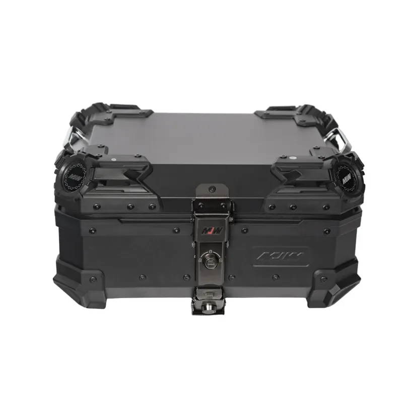 Motorcycle aluminum alloy quick-release trunk 28L double lock waterproof and anti-collision general electric vehicle scooter