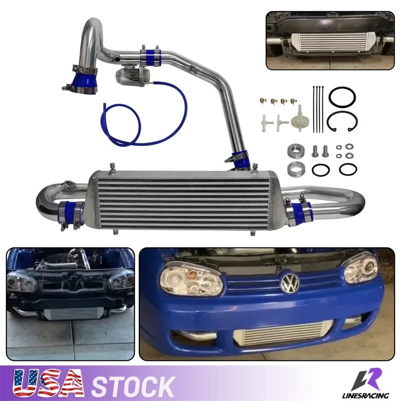 

Front Mount Intercooler Pipe Kit + Turbo Blow Off Valve Fits for VW Golf GTI Jetta GL GLS GLI 1.8T MKIV 1998-2005