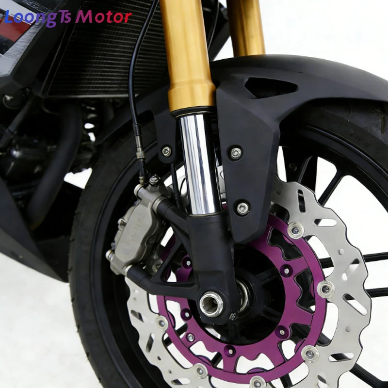 Acessório de disco de freio flutuante dianteiro de grau de corrida de motocicleta 320mm para KTM XC XCW SX EXC EXCF TPI Seis dias Husqvarna FE TE GasGas