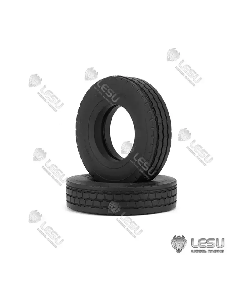 LESU 1/14 Small Truck Tire S-1279 Diameter 58mm Tires High Quality Rubber Tyres Suitable For Semi-trailer Truck RC Toy Truck
