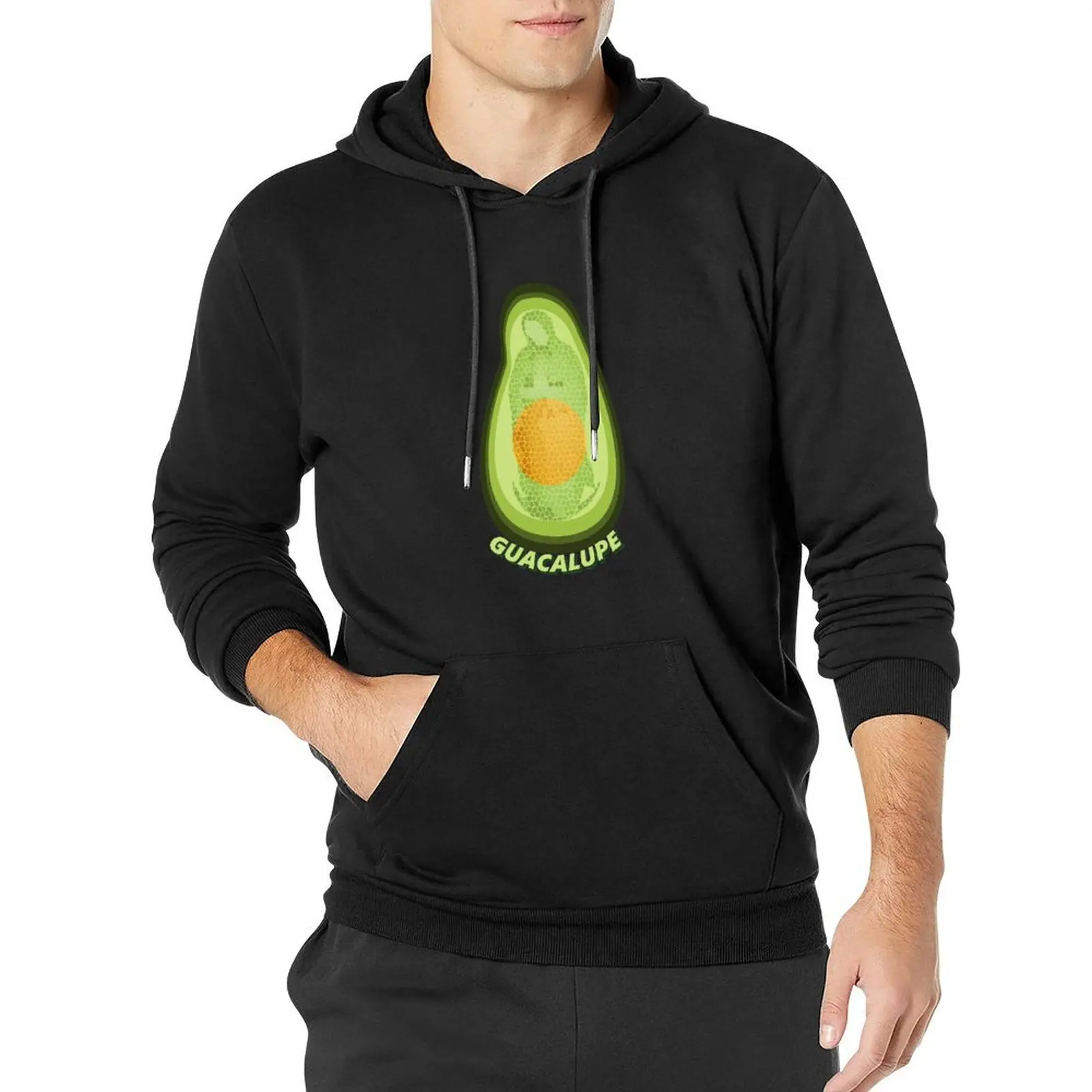 Guacalupe Funny Avocado Shirt for Vegans Holy Guacamole Pullover Hoodie winter clothes hoodies and sweatshirts new