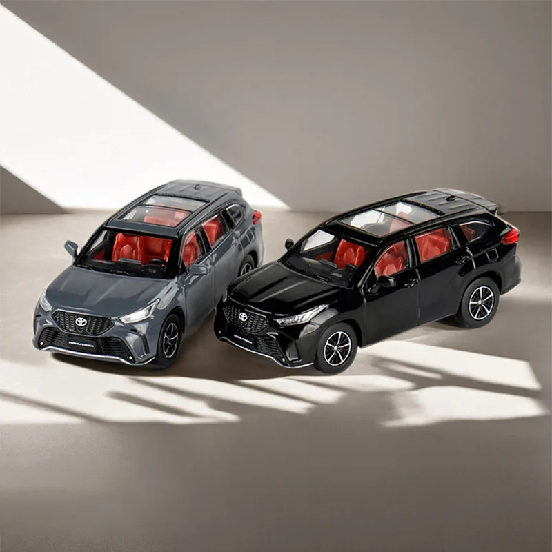 

Diecast 1:64 Scale Highlander XSE Simulation Alloy Car Model Static Display Collectible Toy Gift Souvenir Decoration Ornament