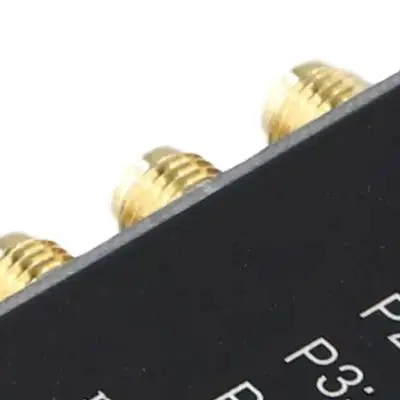 Radio Pre Filter 4 PASS BPF 1Hz-300MHz 50 Ohm For Sma Female For Malachite For Dsp High Impedance RF Amp Aluminum Black Case