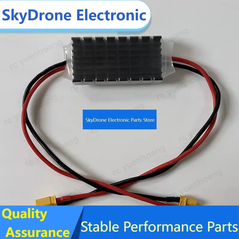 SkyDEl1PCS 10A BEC Module With Spark Suppression Circuit Input 12-80V (4S-18S) Output 5.2V/12V/7.4V For Plant Protection Dro