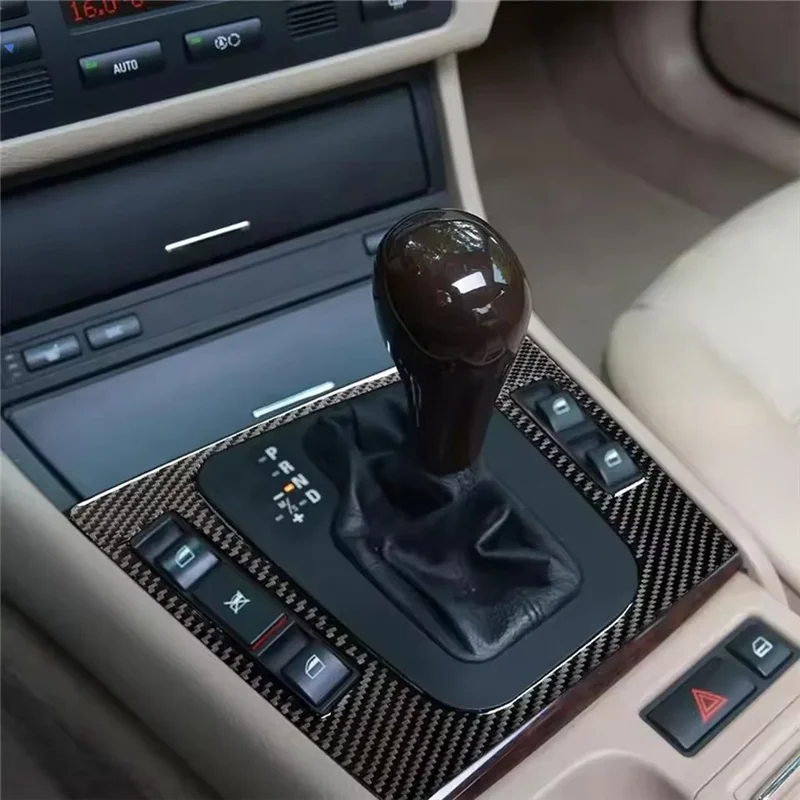 

Декоративная наклейка на рамку переключения передач для BMW 3 серии E46 1998-2005 гг., аксессуары для салона автомобиля