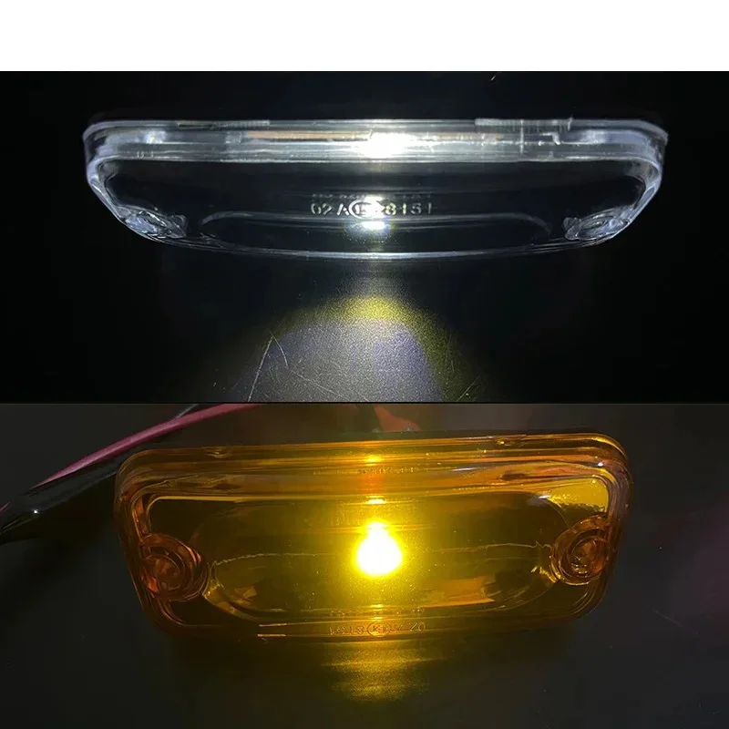 2PCS Sunvisor Lamp For DAF Truck XF95 XF105 XF106 XF530 CF85 Sunvisor Led 1328868 1456470 view 2