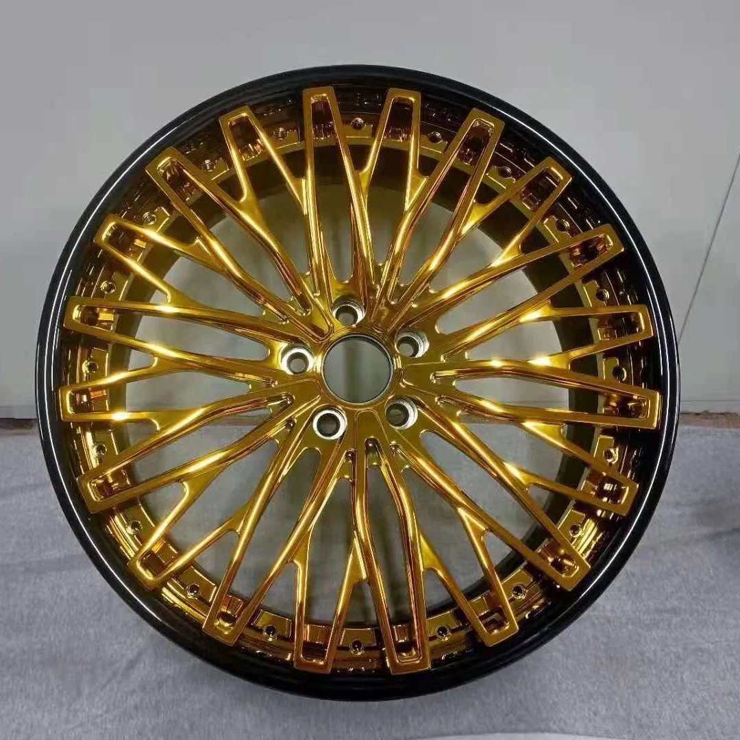 Custom forged aluminum alloy car rim 18 19 20 21 22 inch 5x120 forged car wheels