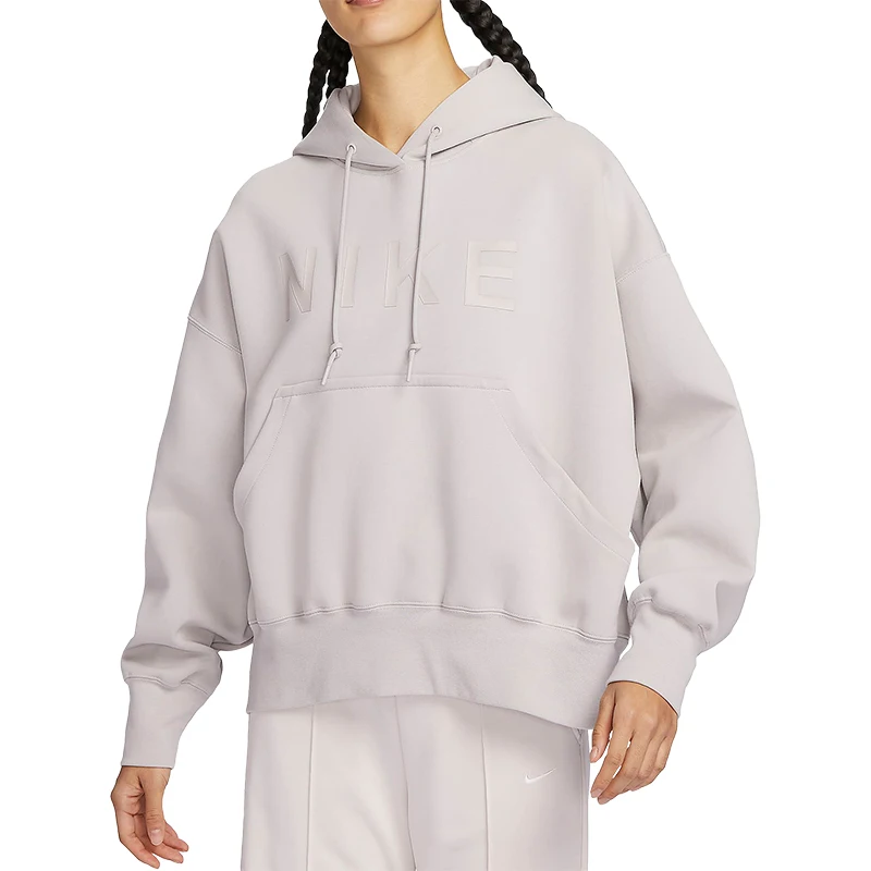Felpa con cappuccio casual allentata da donna nuova primavera ufficiale Nike HF5039-012