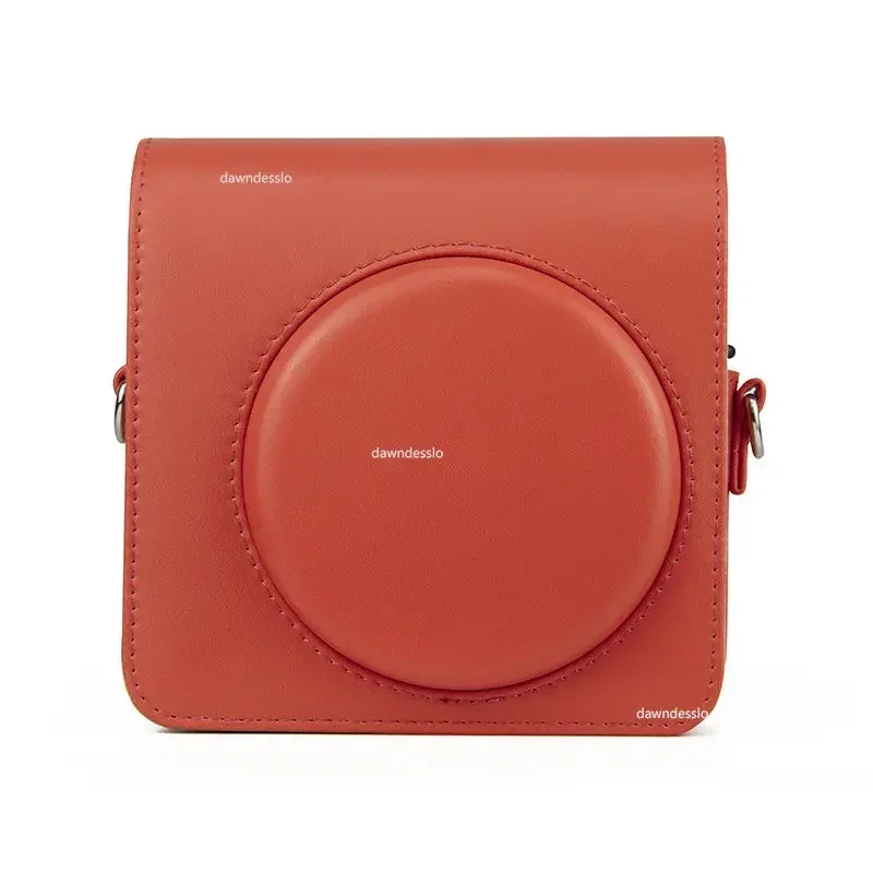Saco de câmera de couro do plutônio para instax square sq1 saco de câmera de grande capacidade para polaroid square sq1 câmera
