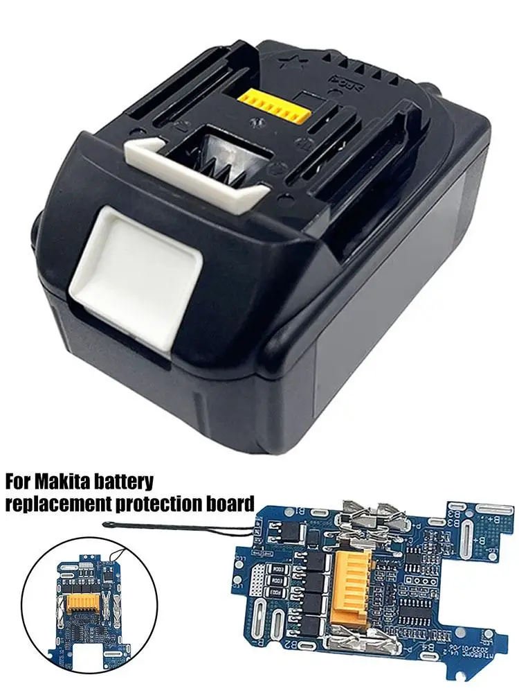 Płytka BMS PCB z pełną funkcją ochrony komunikacji do akumulatorów litowo-jonowych Makita BL1830/1840/1850/1860 18V — zdjęcie produktu 7