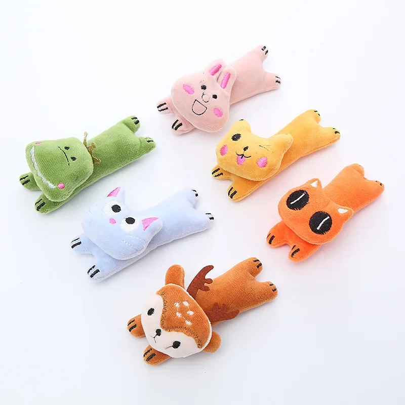 Cute Pet Dog Toys Chew Squeaker Animals Pet Toys Plush Puppy Honking Squirrel For Dogs Cat Chew Squeak Toy Dog Goods