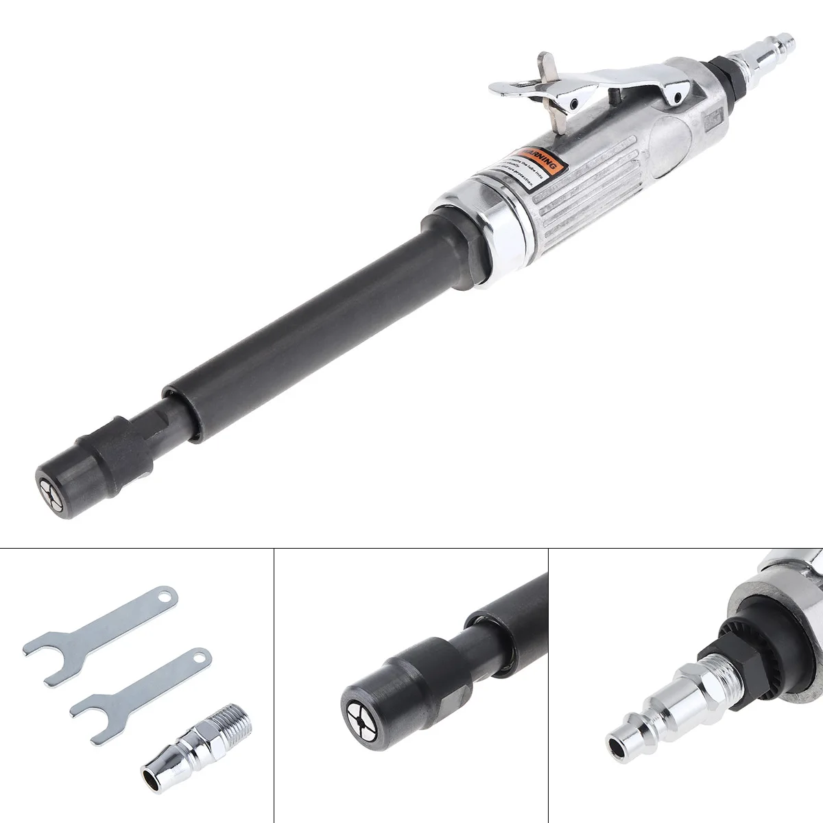 

Air Die Grinder Extended Shank Professional Grinding Kit Pneumatic Polishing Engraving Tool 25000RPM Air Tool Polishing Machine