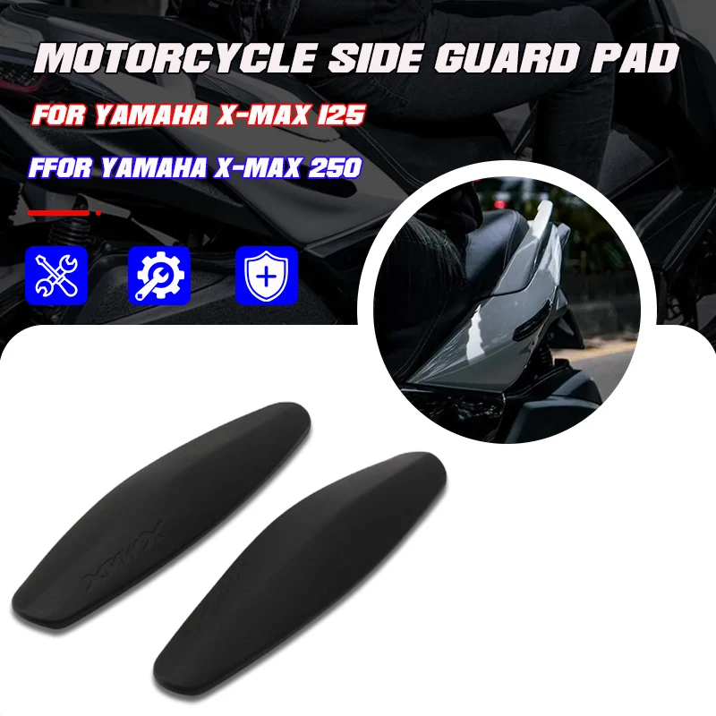 

For Yamaha X-MAX 125 X-MAX 250 X-MAX 300 X-MAX 400 New Motorcycle Anti Scratch Sticker Black Side Protective Strips Moldings