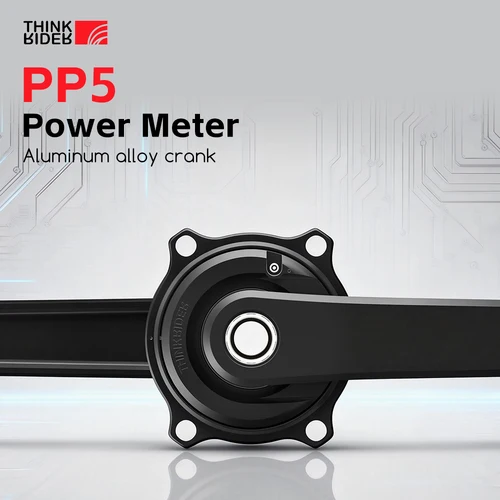 Imagen 1 del producto Juego de Medidor de Potencia ThinkRider PP5, 4 Pernos, 110BCD, 24mm, Cadencia, Pedal, Eje de Acero, Plato de Pedalier para Shimano