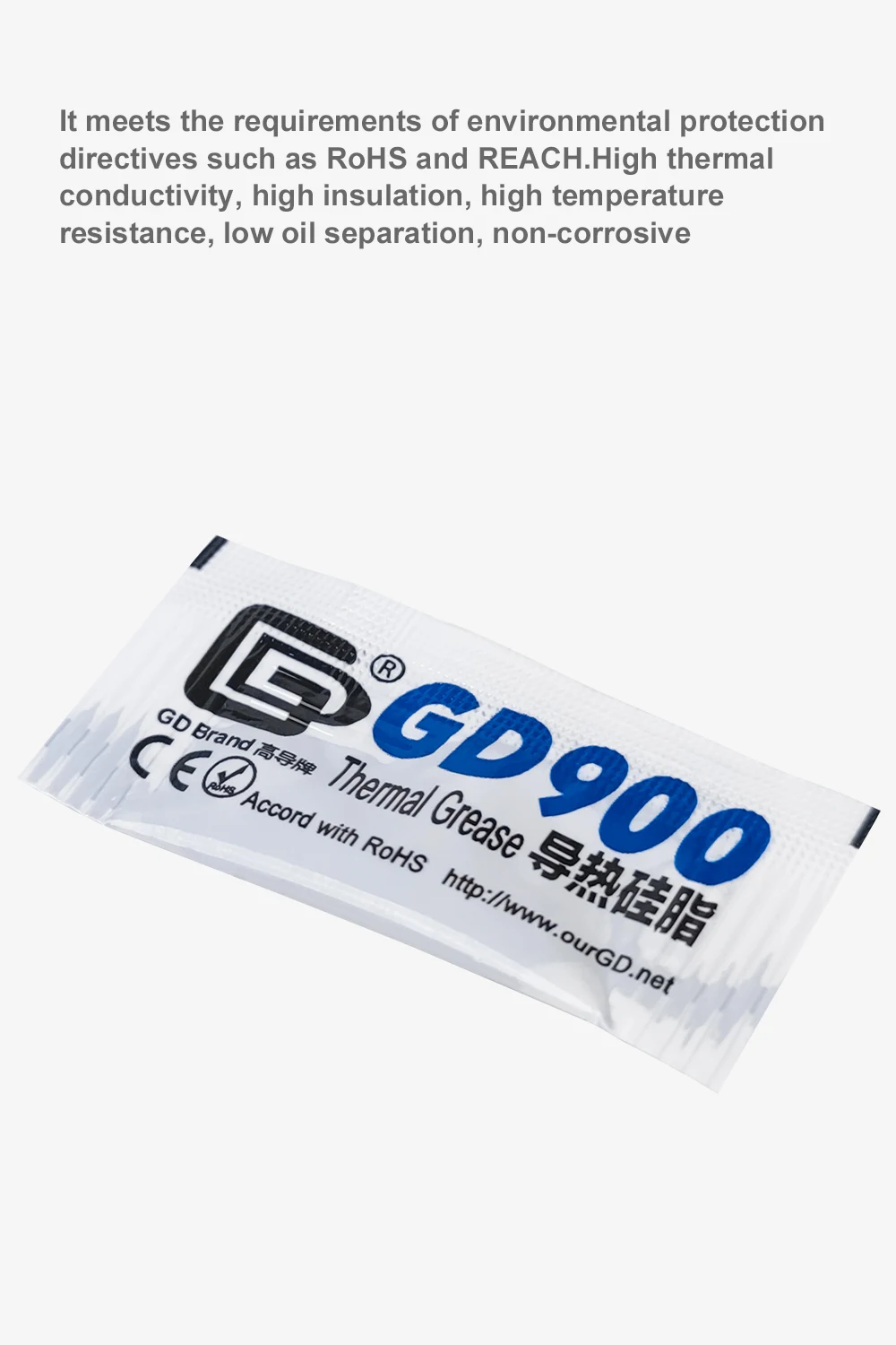 5/10/20/30 Stück Wärmeleitpaste Geeignet für Bambulab P1s Mini Thermische Paste GD900 Passend für Bambu Lab Hotend X1c 3D-Drucker – Detail 1