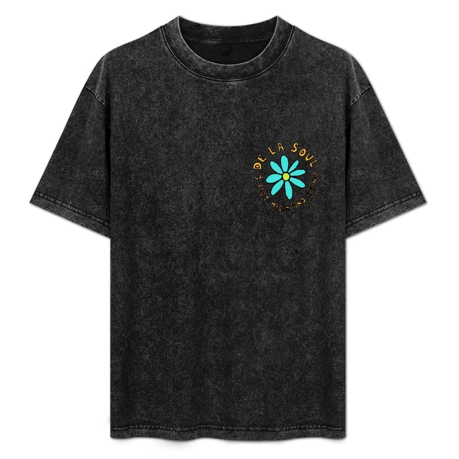 

De La Soul 3 feet high and rising replica promo shirt T-Shirt Daily Wear Print T-Shirt
