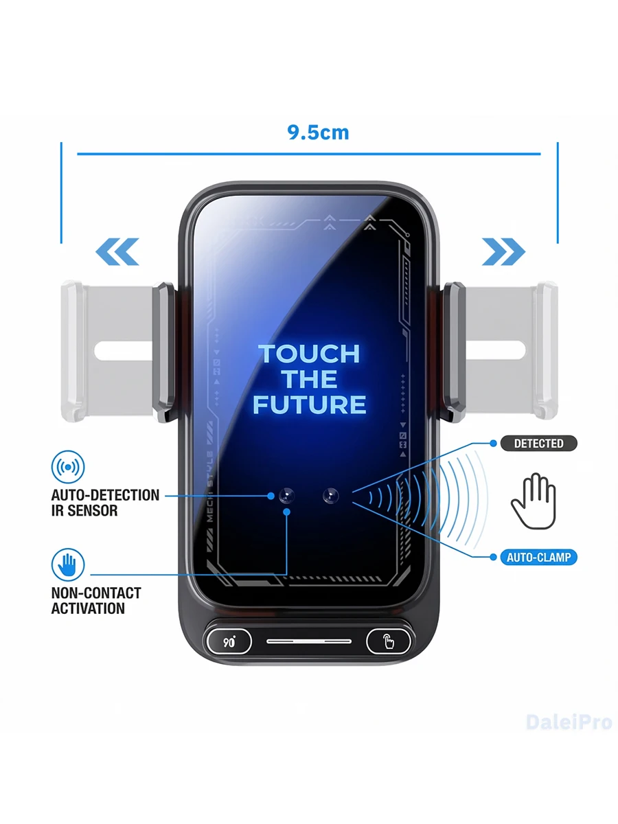 Für Honda Accord 10. Generation 2018-2022 Auto-Handyhalterung Infotainment-Display Feste Basis Handy-Wireless-Ladegerät Halterung Zubehör – Detail 33