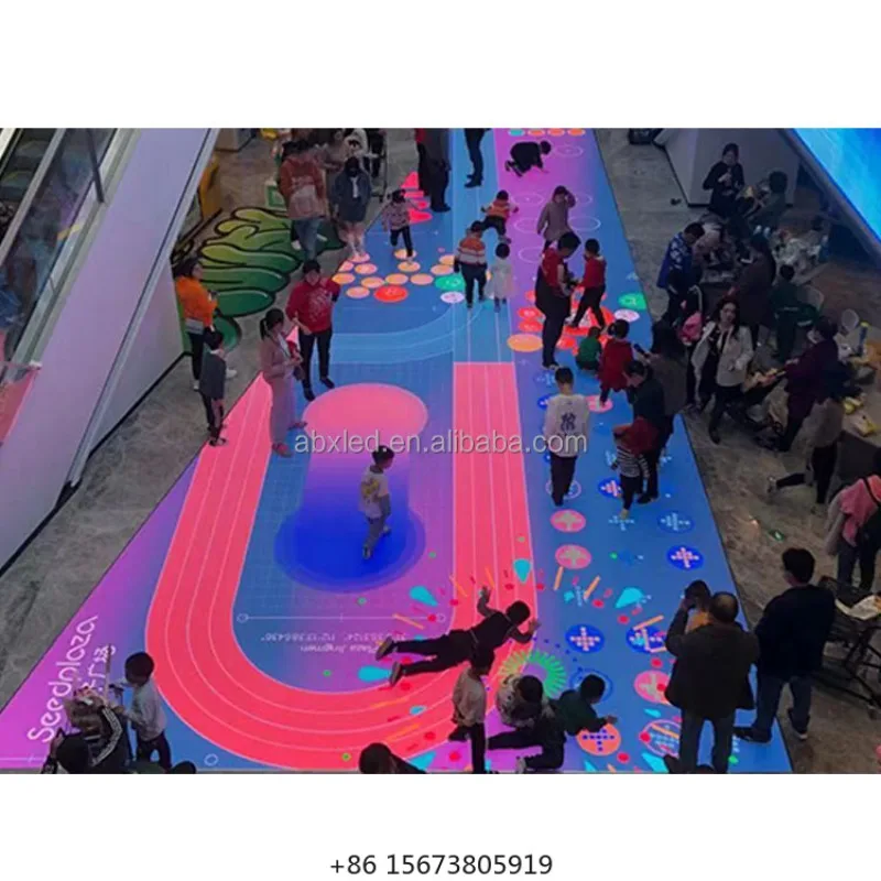 

Интерактивный сенсорный LED-экран P3.9 P4.81 для аренды, полноцветная танцевальная LED-панель, трековая система для продажи, демонстрационная плитка для торговых центров и сцен