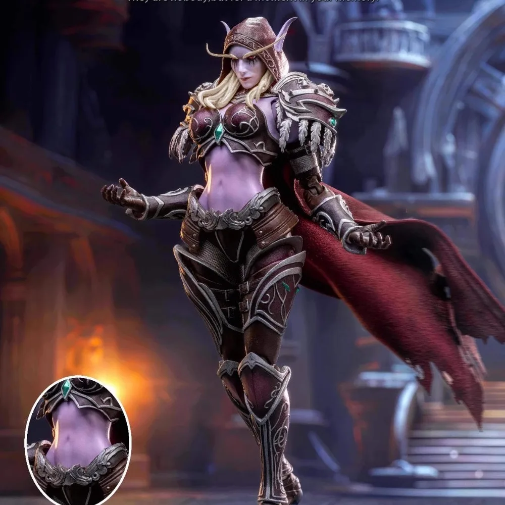 オリジナル グレイナイト 1/10 コレクタブルフィギュア オークの守護者 ホードの女王 No.O7 影の女王 8インチ 女性兵士 アクションフィギュア