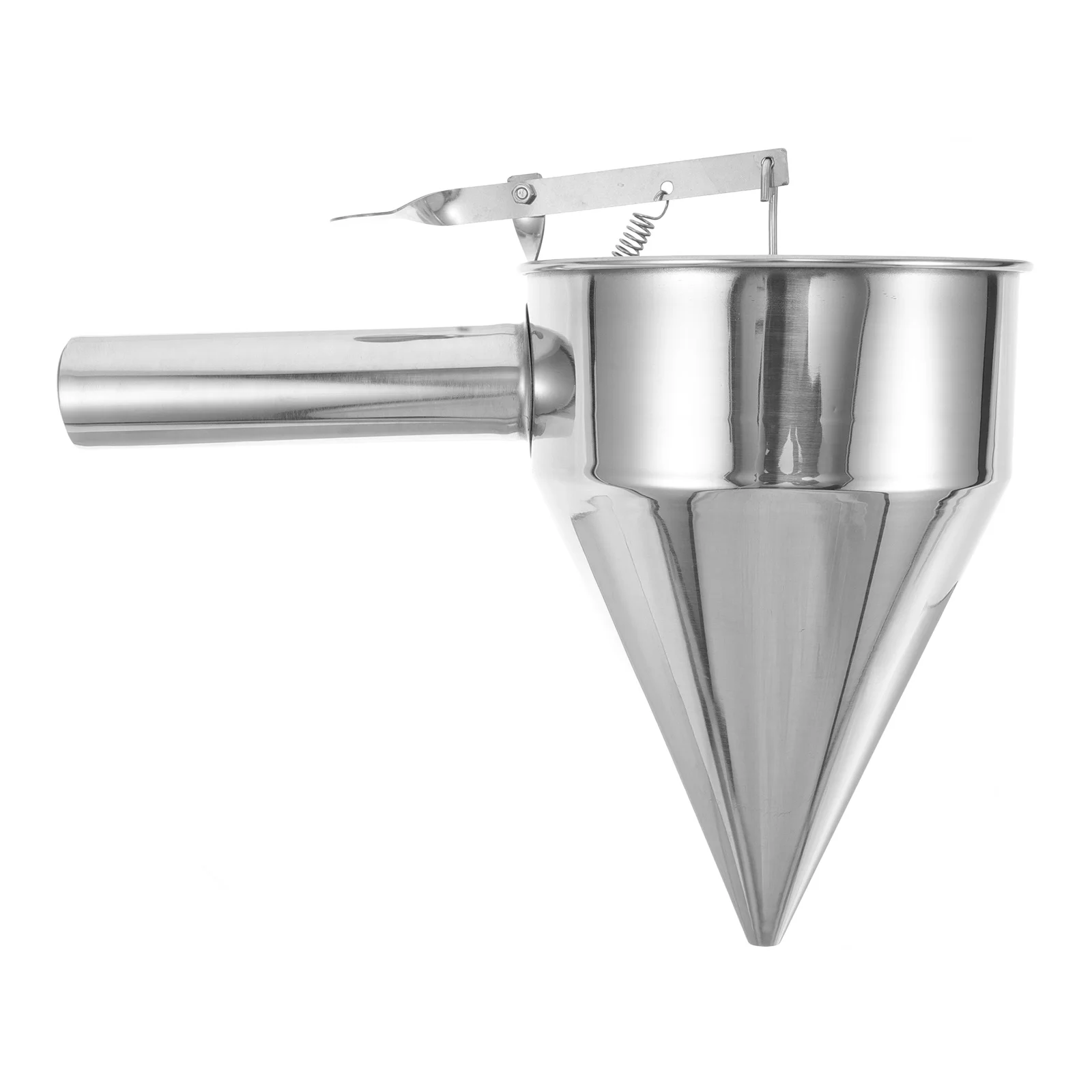 

Stainless Steel Camping Funnel with Detachable Stand Thickened Conical Design for Outdoor Baking Syrup Dispensing Cooking Tool
