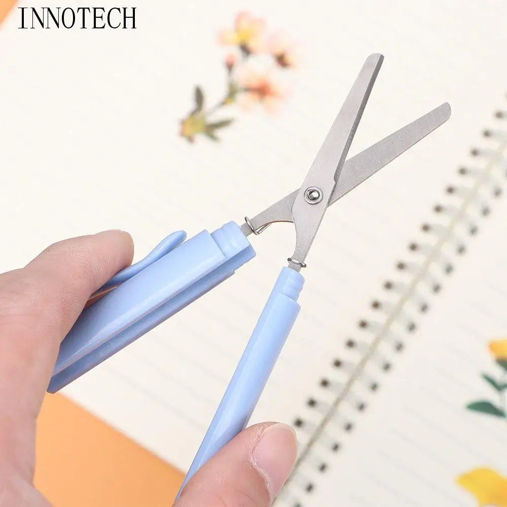 Creatieve Student Stationaire School Papier Snijden Veilig Vouwschaar Handwerk Schaar Handwerk Art Gereedschap Pen Vorm Schaar