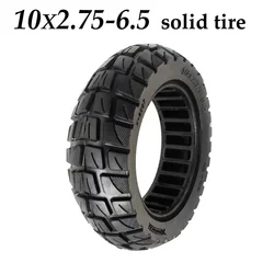 10x2.75-6.5 Solid Tire for Electric Scooter 10 Inch 10x2.70-6.5 Puncture-proof Non-inflation Off-road Tyre Accessories