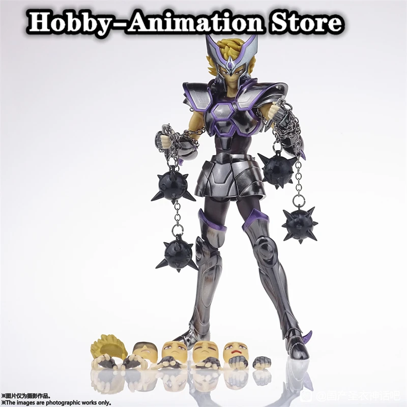 [متوفر] MST Model J Model Saint Seiya Myth Cloth EX Cerberus Dante Action Figure Knights of Zodiac Silver