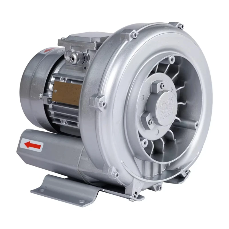 

Small high pressure electric ring blower for fish feeding