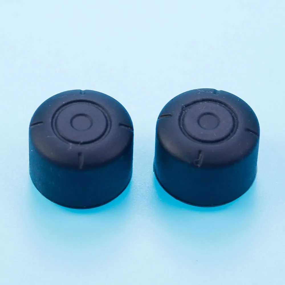 Anti-Slip Silicone Lever Cap para NS Joy-con Controller, Alça de Alavanco, Peças de Proteção, 2 pcs