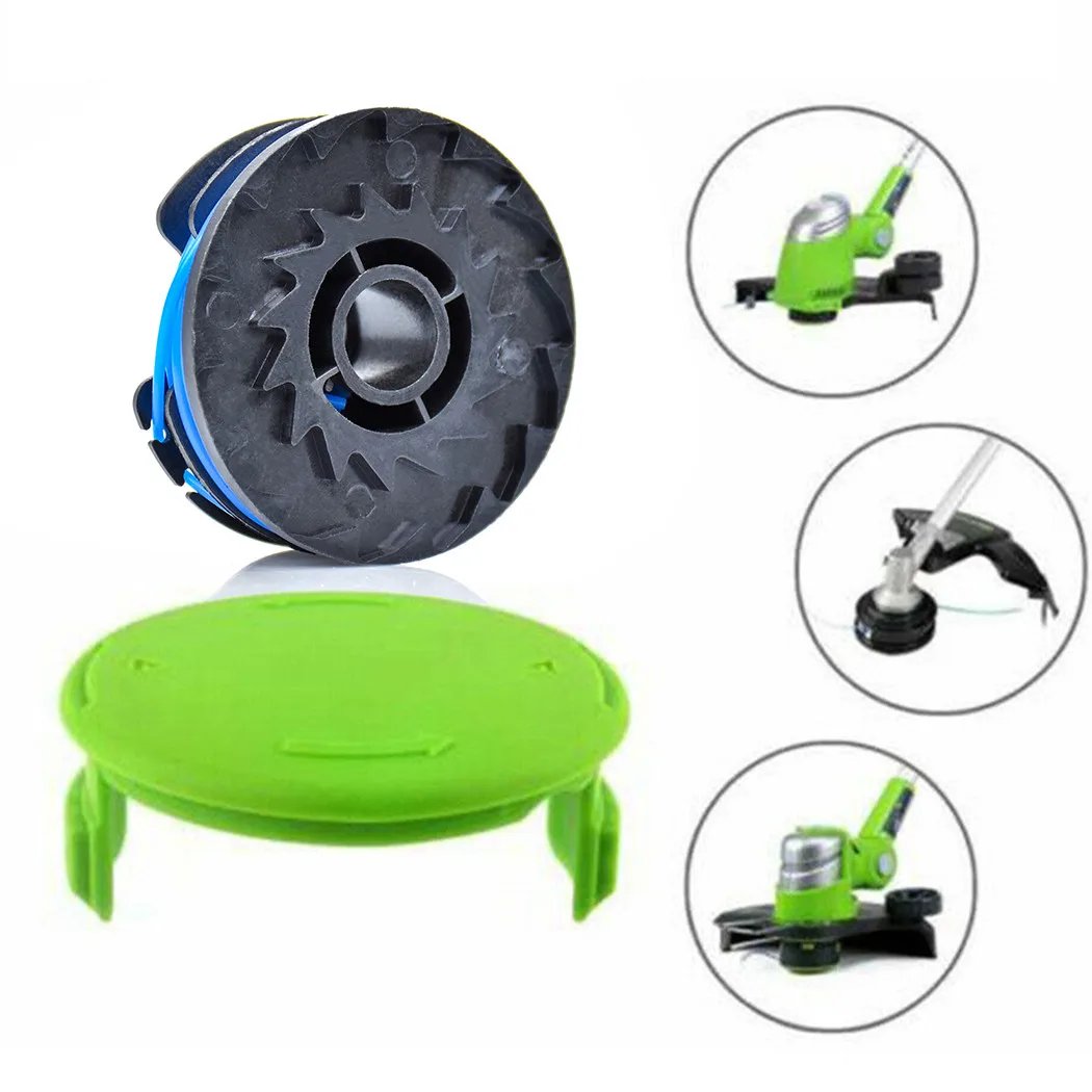 Hochwertige Hot Spool Line & Cover Tools Zubehör Rasentrimmer Rasenmäher MC489 Teile RLT6130 Ersatz