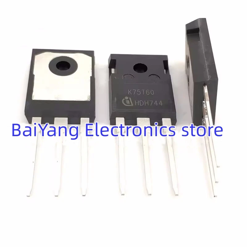 

New Original 2Pcs IKW75N60T K75T60 TO-247 600V 75A IGBT Consumer Electronics Components Good Quality