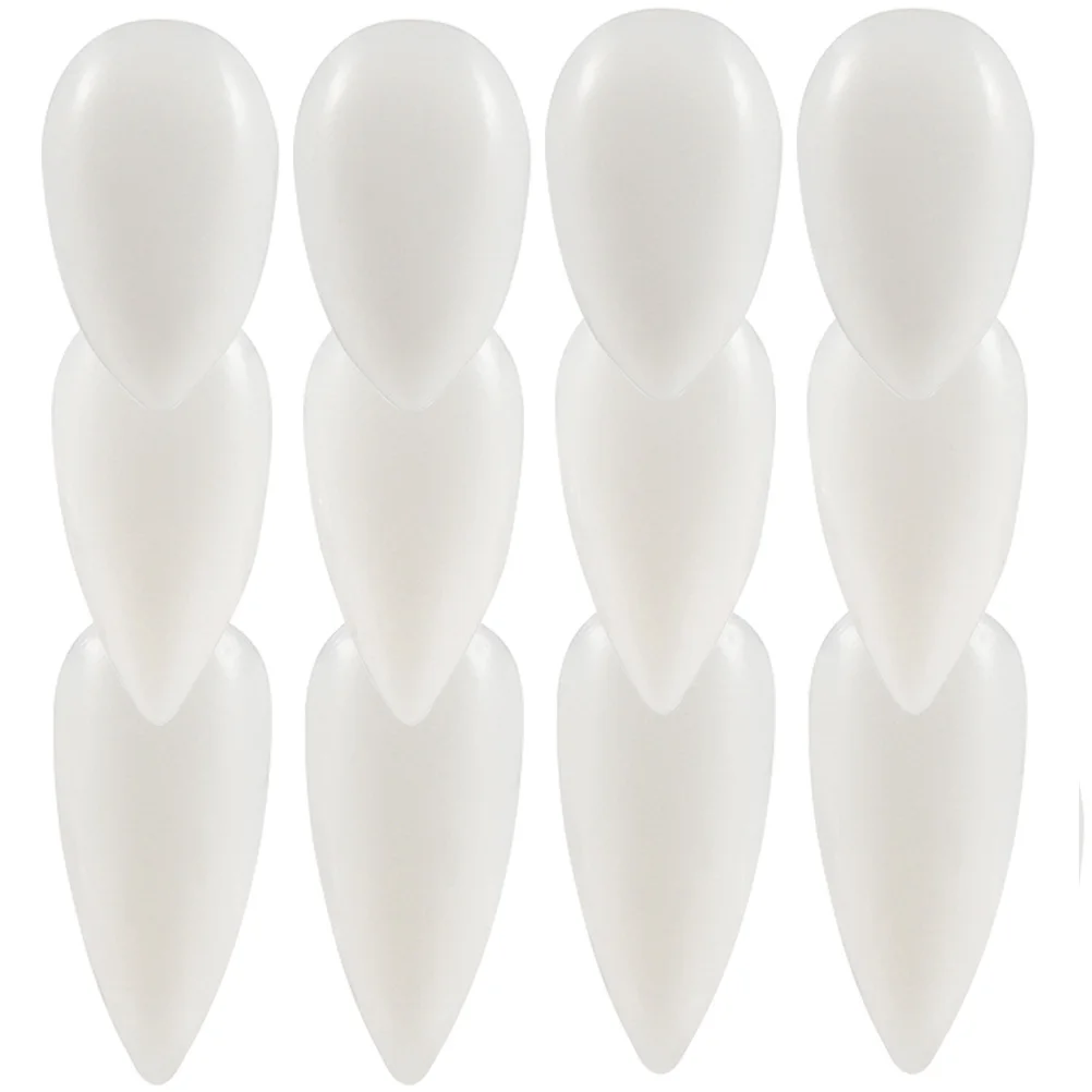 

6Pairs Vampires Teeth Halloween Cosplay Props Safe Durable Lifelike Fake Fangs Party Supplies Halloween Fake Teeth