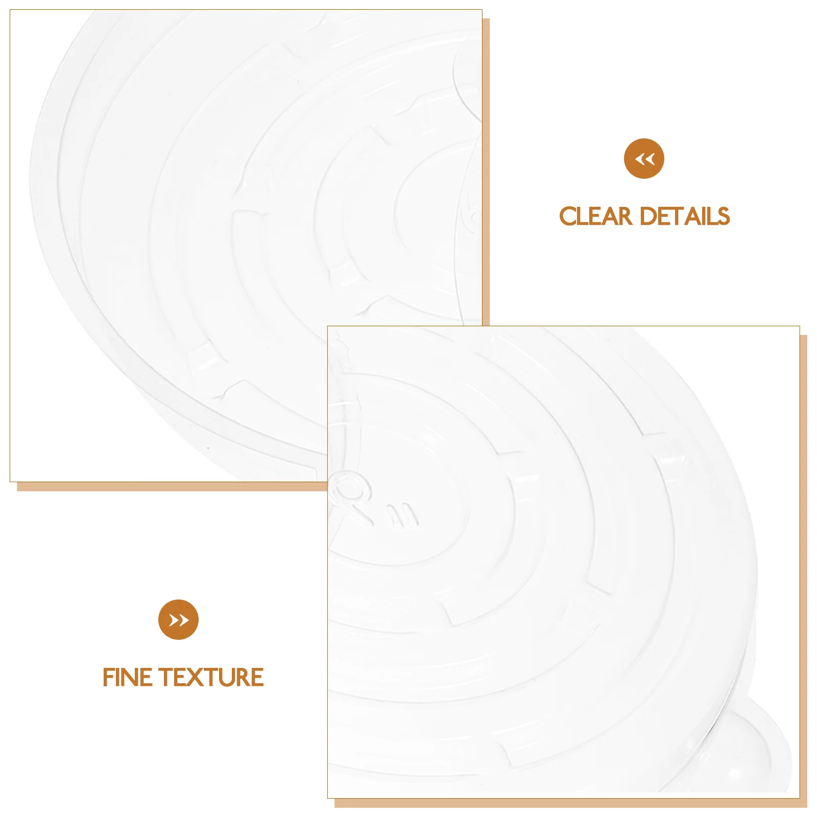 

10 шт. толстые круглые подносы для цветочных горшков из ПВХ с ручками, герметичные блюдца для растений для использования