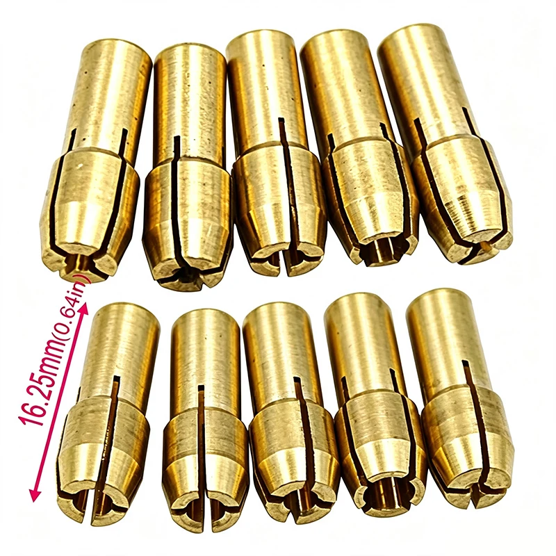 20pcs/set Mini Drill Chucks Adapter: 0.5mm-3.2mm for Power Rotary Tool - Enhances Efficiency and Craftsmanship Suitable for Home