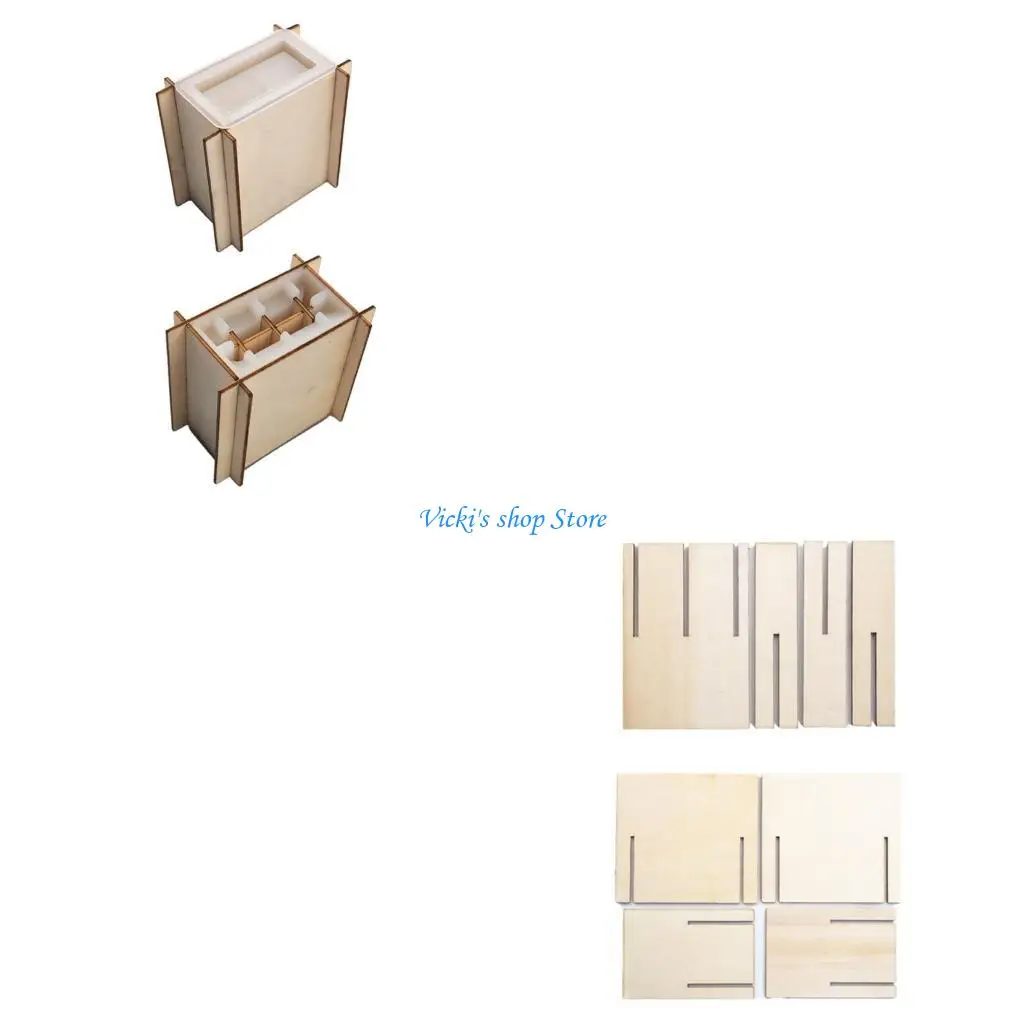 DIY Cigarette Box Epoxy Resin Mold Cigaret Storage for Case Casting Silicone Mol