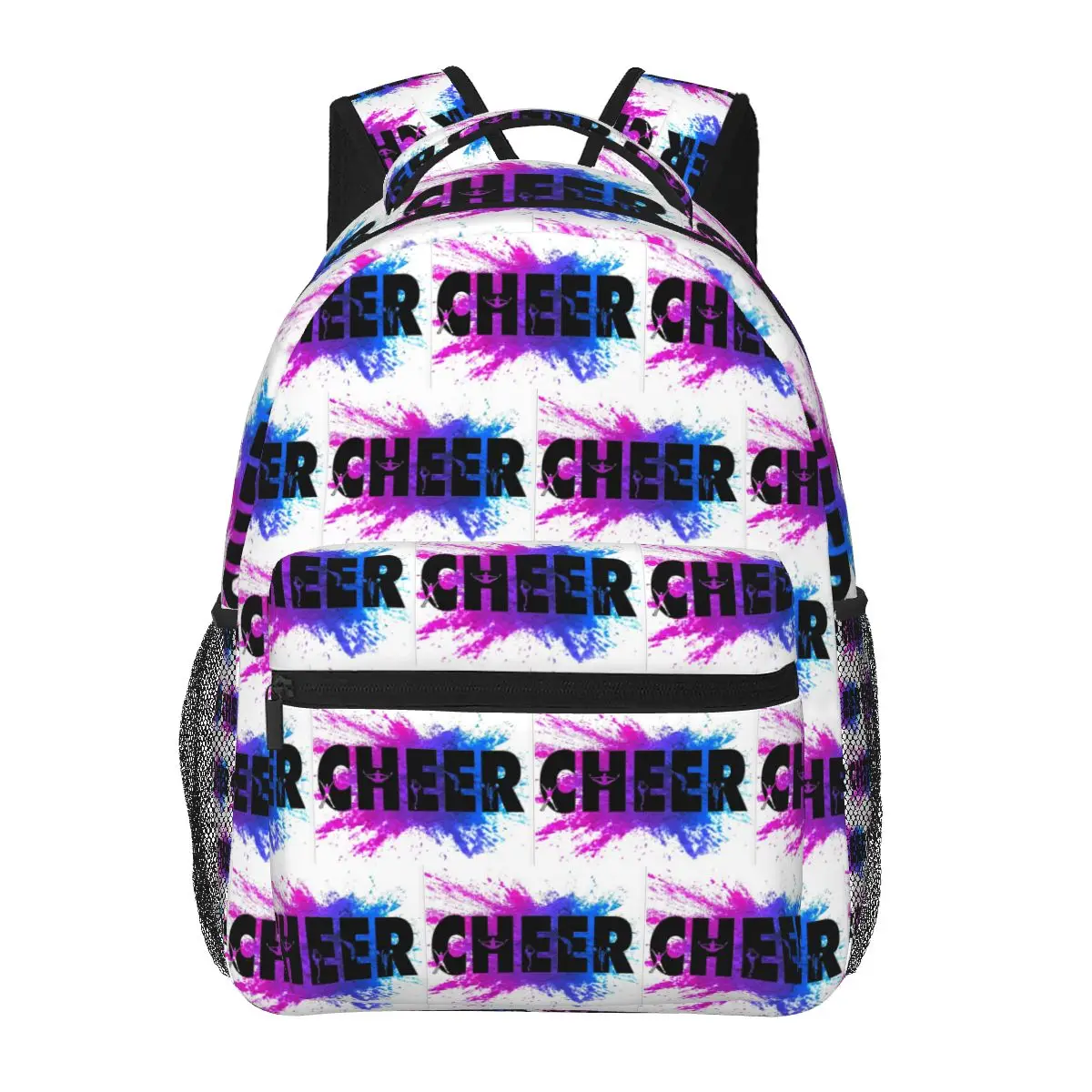 Cheer Backpacks Boys Girls Bookbag Students School Bags Cartoon Travel Rucksack Shoulder Bag Large Capacity