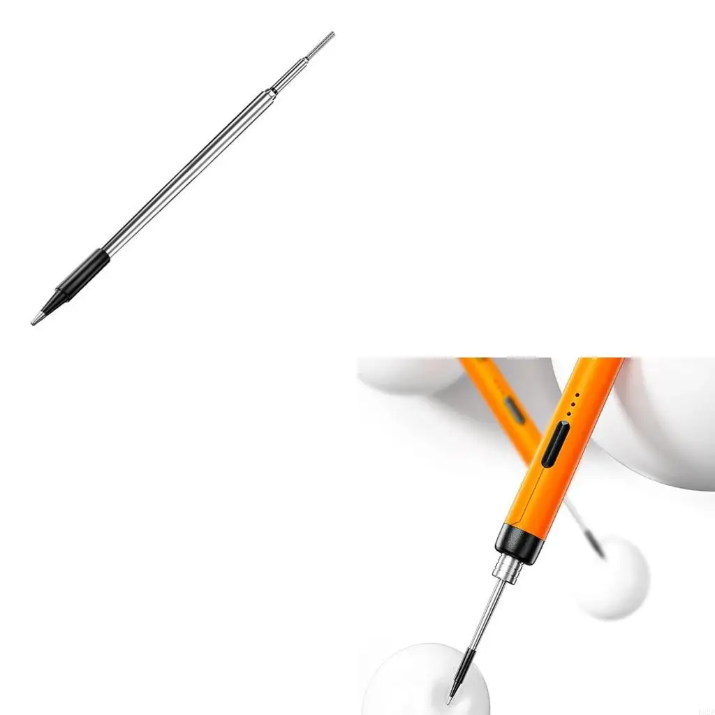 

USB Rechargeable Soldering Iron With Adjustable Temperature 300℃-450℃, Includes Stand,Pastes Charging Cable Storage Box