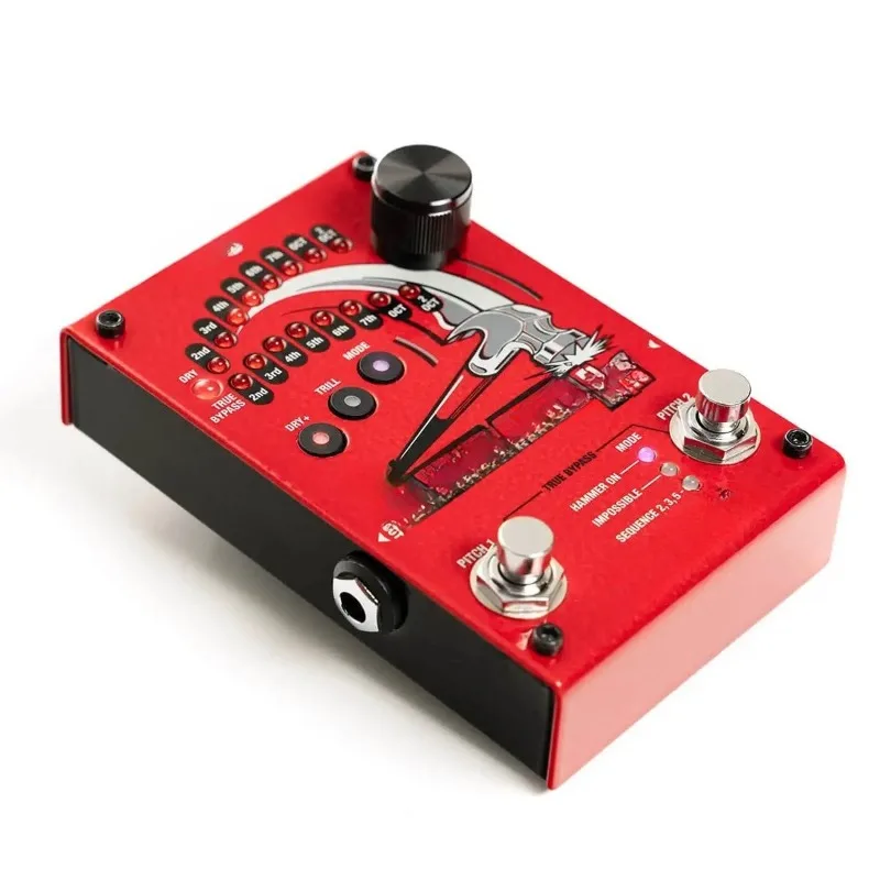 Hammer-On Whammy Style Pedal for Guitar & Bass – Pitch Shift, Arpeggio, Detune, Harmony FX