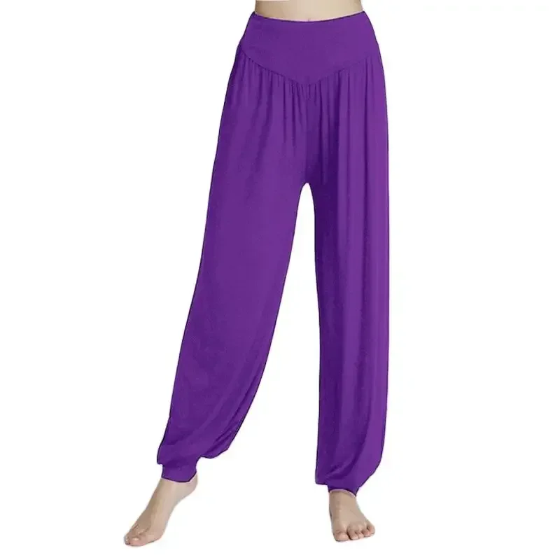 Pantalon de yoga taille haute pour la danse intérieure, respirant, confortable, solide, document, mode, été, haute qualité