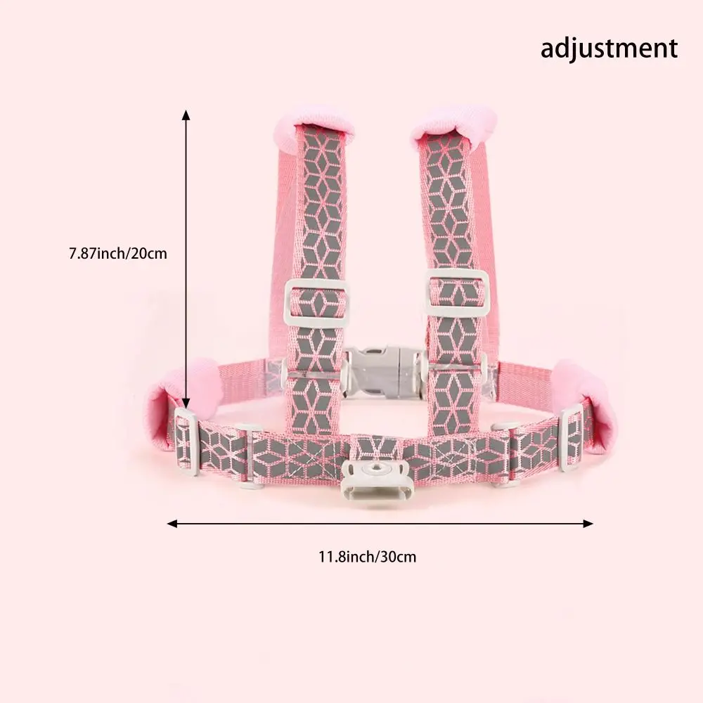 Steel Wire Toddler Harness Leashes Breathable 2 in 1 Adjustable Anti-lost Wrist Link Band Soft Comfortable Children Harness