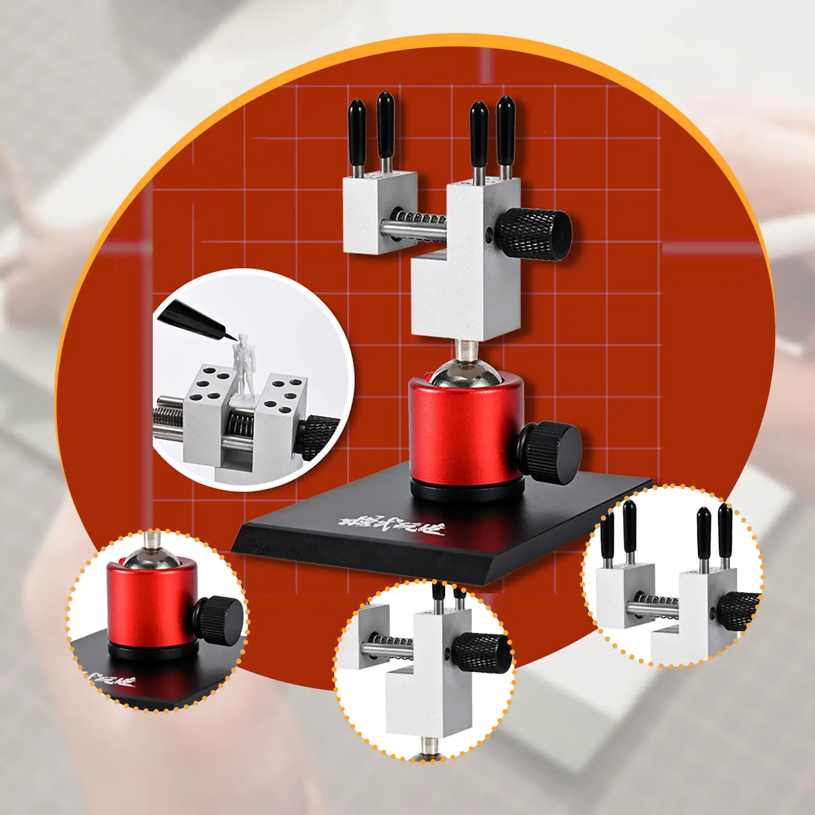 

Table Vise Professional Practical Repairing Tool Modeling Clamping Tool for Crafts Carving Model Figures Jewelry Watch Repairing